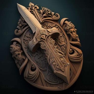 3D model Realms of Arkania Blade of Destiny 2013 game (STL)